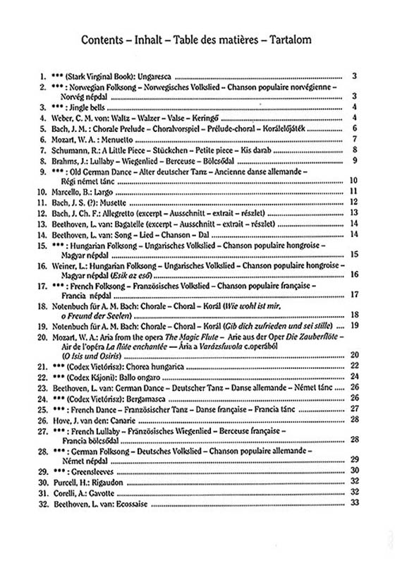 Repertoire【for Music Schools】for Double Bass with Piano Accompaniment