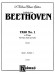 Beethohven【Trio No. 1 - Op. 1, No. 1  in E♭ Major】for Piano , Violin and Cello