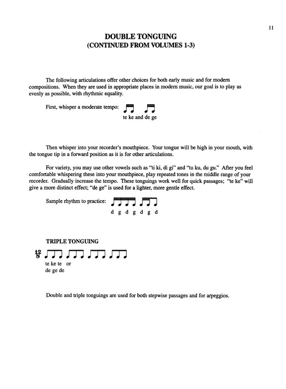 Suzuki Recorder School Volume【4】Soprano Recorder , Recorder Part