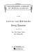 Ludwig Van Beethoven【String Quartets】Opus 59 , 74 , 95  Set of Parts