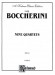 Boccherini【Nine Quartets】for Two Violins , Viola and Cello