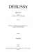 Debussy【Quatuor】pour 2 Violins , Alto et Violoncelle , Op. 10