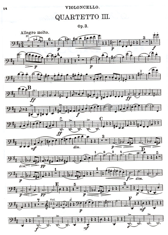 Mendelssohn【Piano Quartet No. 3 in B Minor , Opus 3】for Piano , Violin , Viola and Cello Mendelssohn【Piano Quartet No. 3 in B Minor , Opus 3】for Piano , Violin , Viola and Cello