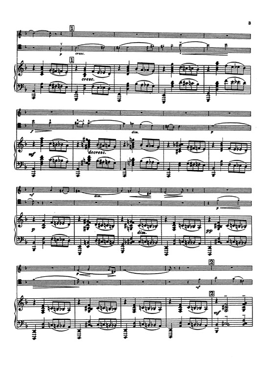 Rachmaninoff【Trio in D Minor , Opus 9】for Violin , Cello and Piano