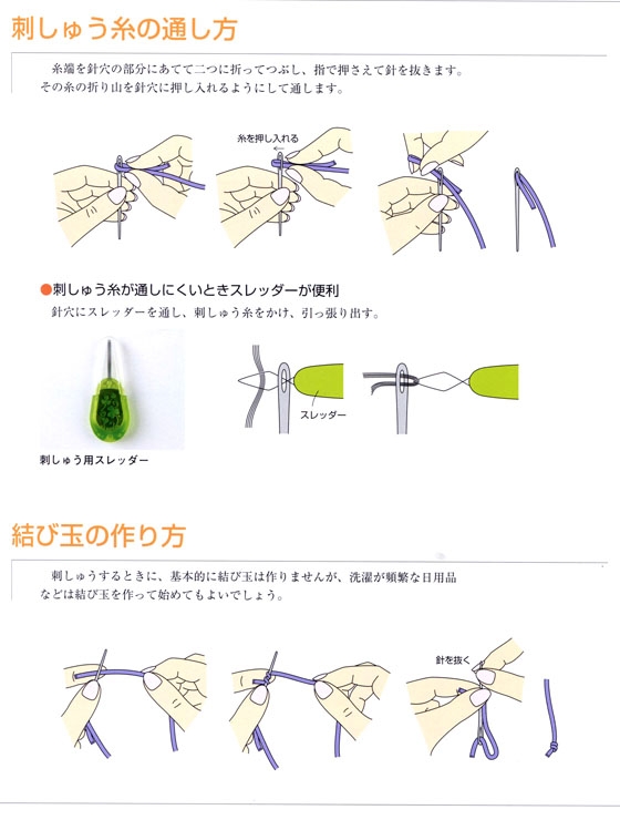 刺しゅう はじめての人にもよくわかる基礎の本