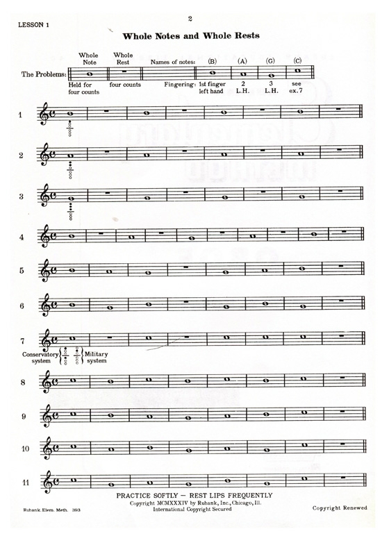 Rubank【Elementary Method】for Oboe Rubank【Elementary Method】for Oboe