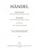 Händel【Sechs Sonatas , HWV 382、HWV383】für Oboe, Violine (Oboe) und Basso continuo , Heft 2