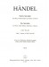 Händel【Sechs Sonatas , HWV 382、HWV383】für Oboe, Violine (Oboe) und Basso continuo , Heft 2 Händel【Sechs Sonatas , HWV 382、HWV383】für Oboe, Violine (Oboe) und Basso continuo , Heft 2