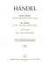 Händel【Sechs Sonatas , HWV 382、HWV383】für Oboe, Violine (Oboe) und Basso continuo , Heft 2 Händel【Sechs Sonatas , HWV 382、HWV383】für Oboe, Violine (Oboe) und Basso continuo , Heft 2