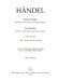 Händel【Sechs Sonatas , HWV 382、HWV383】für Oboe, Violine (Oboe) und Basso continuo , Heft 2 Händel【Sechs Sonatas , HWV 382、HWV383】für Oboe, Violine (Oboe) und Basso continuo , Heft 2