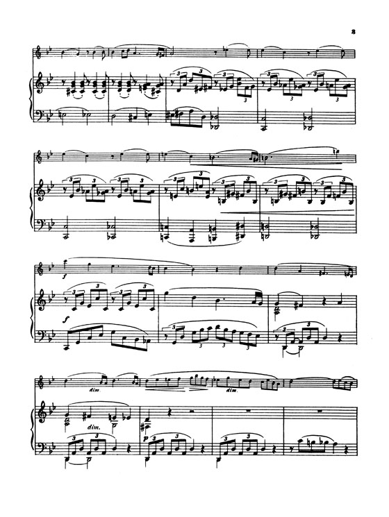 Nielsen【Fantasy Pieces , Opus 2】for Oboe and Piano