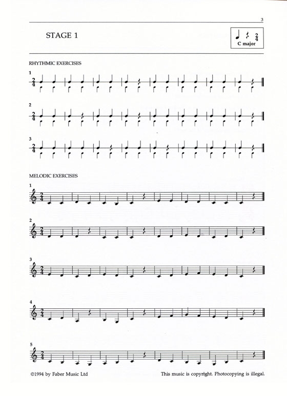 Improve your sight-reading!【Clarinet】Grades 1-3