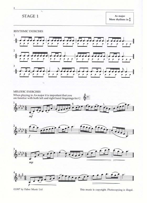 Improve your sight-reading!【Clarinet】Grades 6