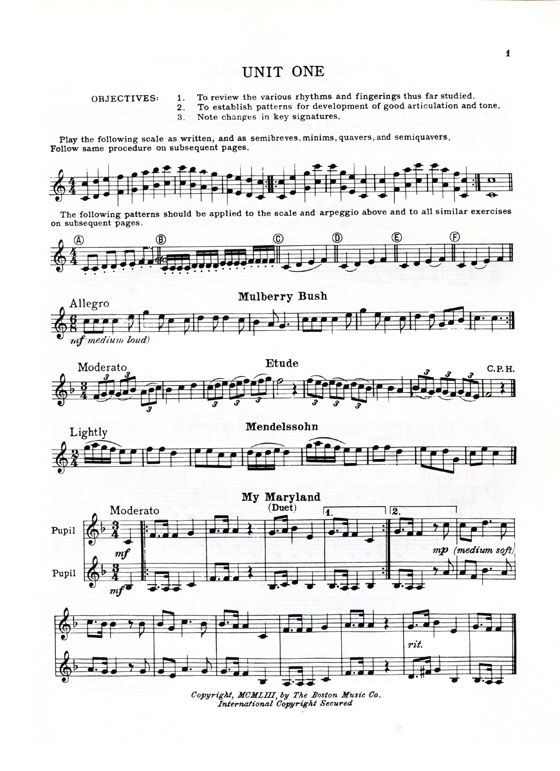 A Tune a Day for【Clarinet】Book Two
