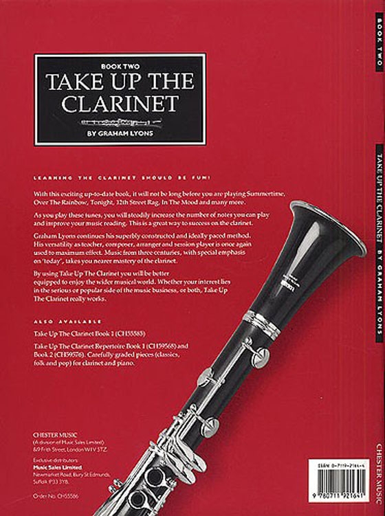 Take up the【Clarinet】Book 2