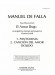 Manuel De Falla【Two Pieces From El Amor Brujo】for Clarinet and Piano , Special Order Edition