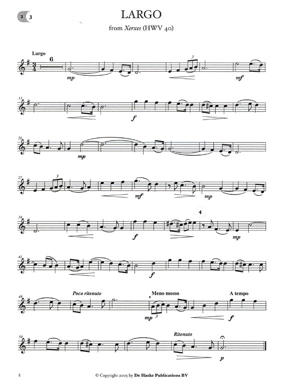 Play Handel【CD+樂譜】for Clarinet