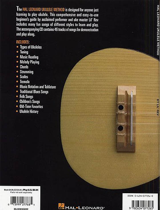 Ukulele Method【CD+樂譜】Book 1