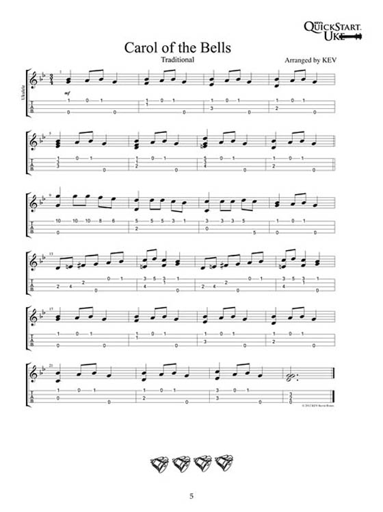 Kev's QuickStart : Ukulele Christmas Songs Kev's QuickStart : Ukulele Christmas Songs