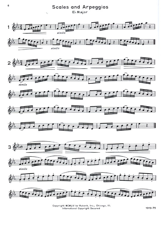 Rubank【Advanced Method】for Cornet or Trumpet , Vol.Ⅱ