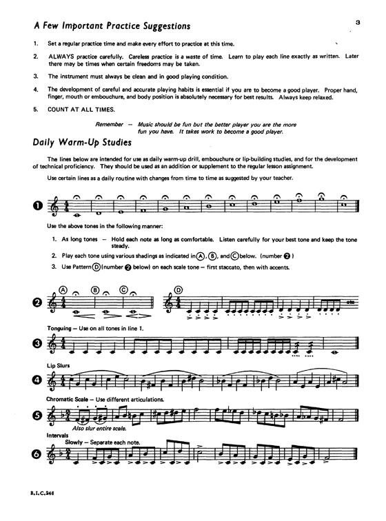 Student Instrumental Course【Cornet Student】 Level Two