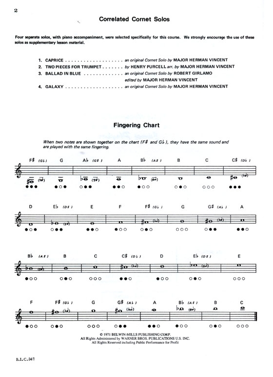 Student Instrumental Course【Studies and Melodious Etudes for Cornet】 Level Three