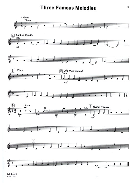 Student Instrumental Course【Cornet Soloist】 Level One Student Instrumental Course【Cornet Soloist】 Level One