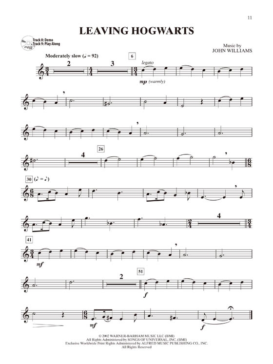 Harry Potter Instrumental Solos【CD+樂譜】Trumpet , Selections from The Complete Film Series, Level 2-3 Harry Potter Instrumental Solos【CD+樂譜】Trumpet , Selections from The Complete Film Series, Level 2-3