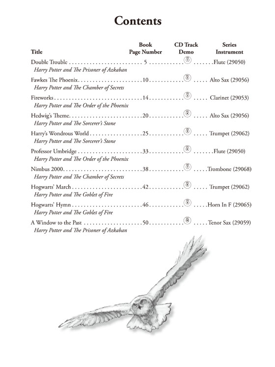 Harry Potter Instrumental Solos【CD+樂譜】Piano Accompaniment  , Selections from Movies 1-5 , Level 2-3