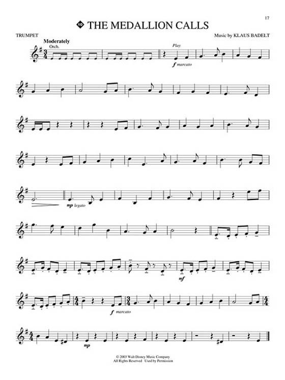 Pirates of the Caribbean for Trumpet【CD+樂譜】 Pirates of the Caribbean for Trumpet【CD+樂譜】