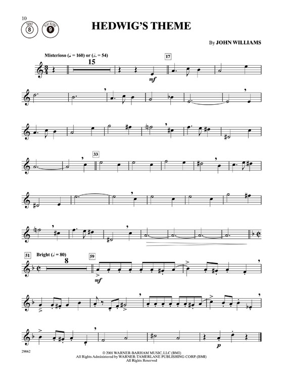 Harry Potter Instrumental Solos【CD+樂譜】Trumpet , Selections from Movies 1-5 , Level 2-3 Harry Potter Instrumental Solos【CD+樂譜】Trumpet , Selections from Movies 1-5 , Level 2-3