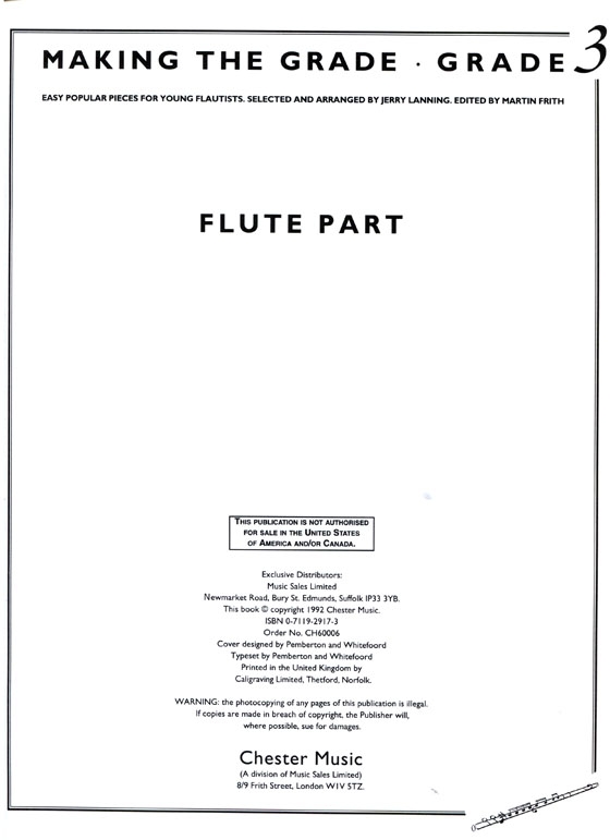 Making The Grade【3】for Flute
