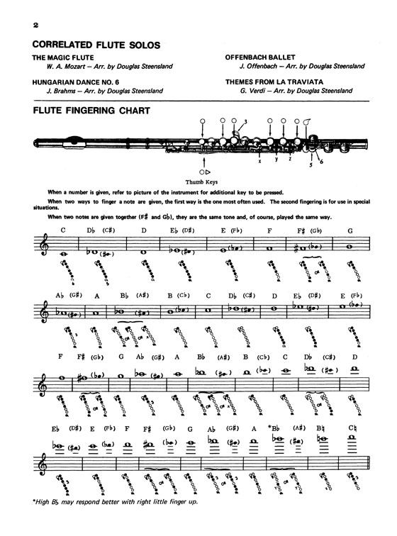 Student Instrumental Course【Flute Student】Level Three