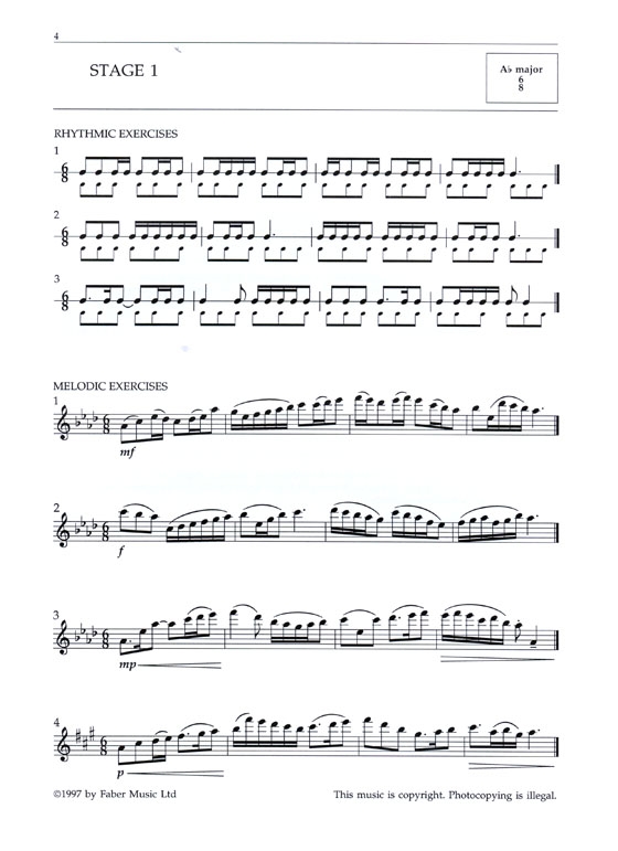 Improve your sight-reading!【 Flute】Grades 6