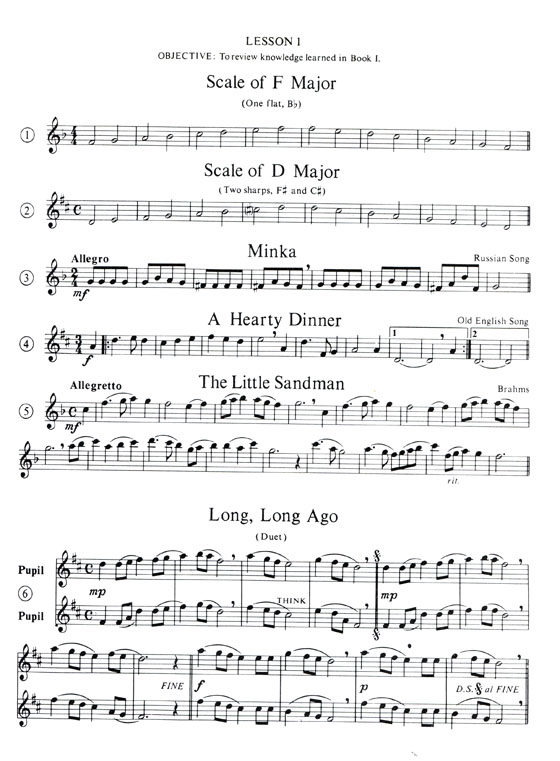 A Tune a Day【Book Two】for Saxophone A Tune a Day【Book Two】for Saxophone