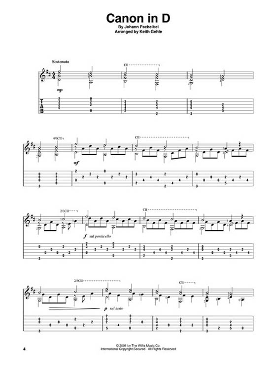 Favorite Pieces for【Classical Guitar】