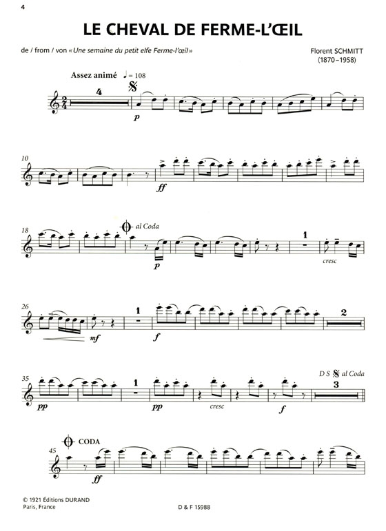 Esprit Français pour flute and Piano Esprit Français pour flute and Piano