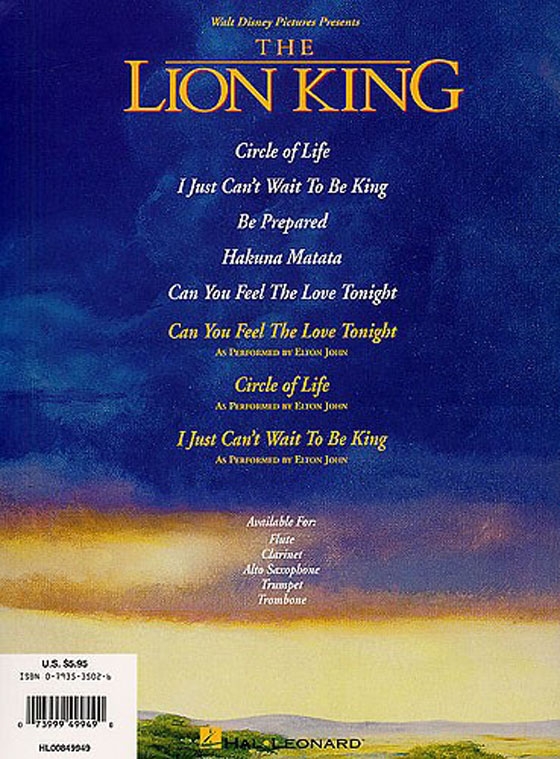 The Lion King【Walt Disney Pictures Presents】for Flute The Lion King【Walt Disney Pictures Presents】for Flute