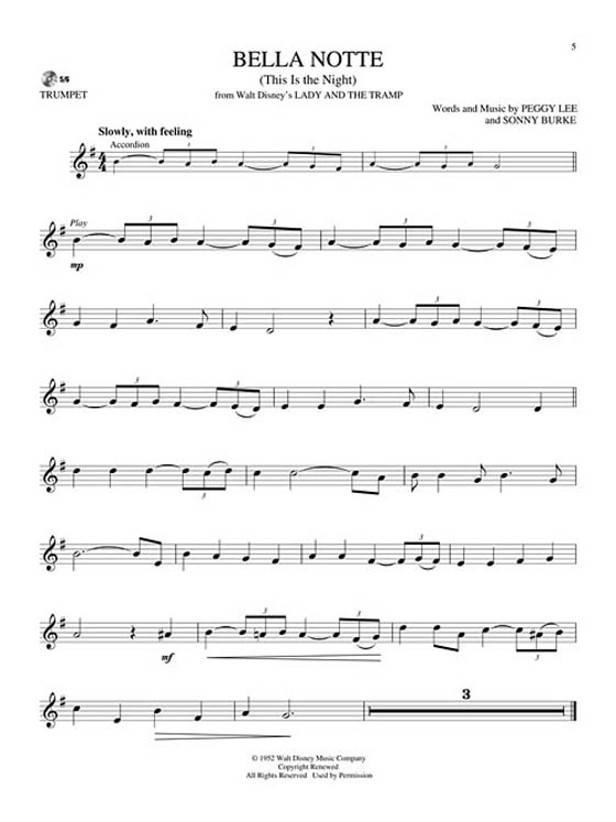 Disney Classics【CD+樂譜】for Trumpet Disney Classics【CD+樂譜】for Trumpet
