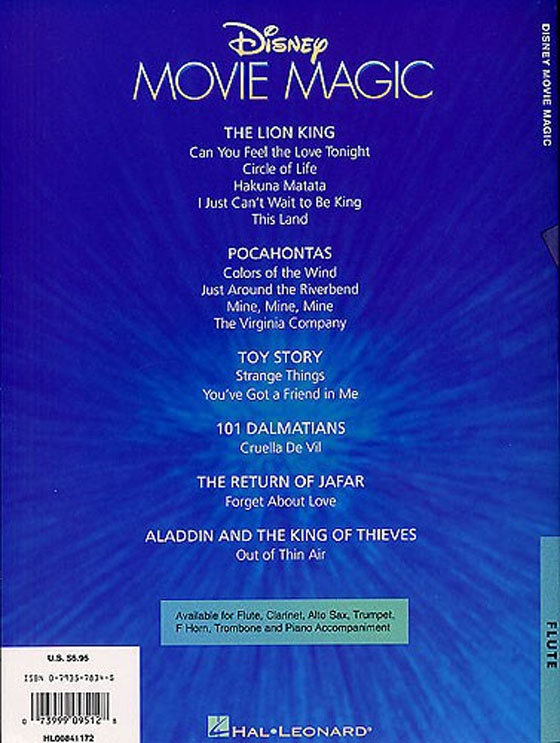 Disney Movie Magic for Flute Disney Movie Magic for Flute