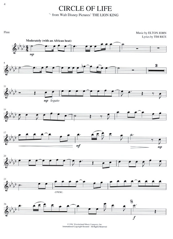 Disney Movie Magic for Flute Disney Movie Magic for Flute