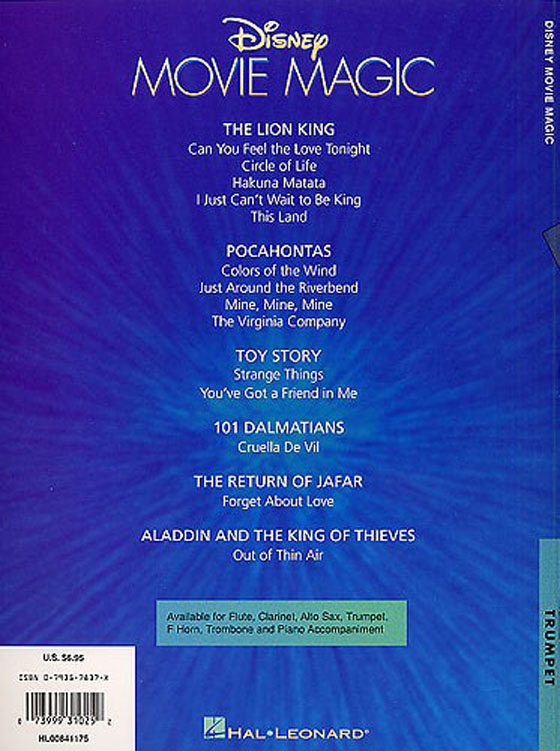 Disney Movie Magic for Trumpet Disney Movie Magic for Trumpet