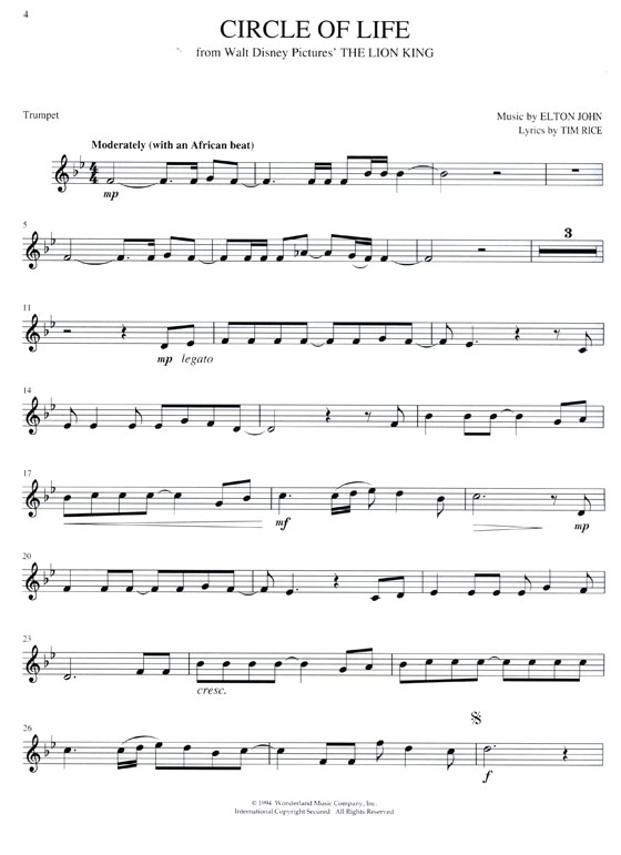 Disney Movie Magic for Trumpet Disney Movie Magic for Trumpet