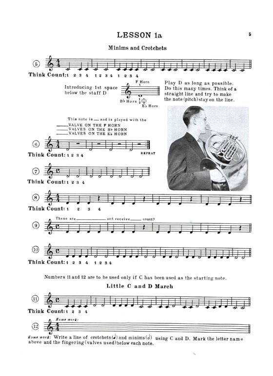 A Tune a Day for【French Horn】Book One