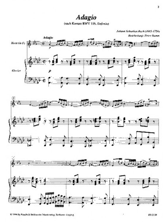 Peter Damm【Cornissimo】Zugaben für Horn und Klavier【2】