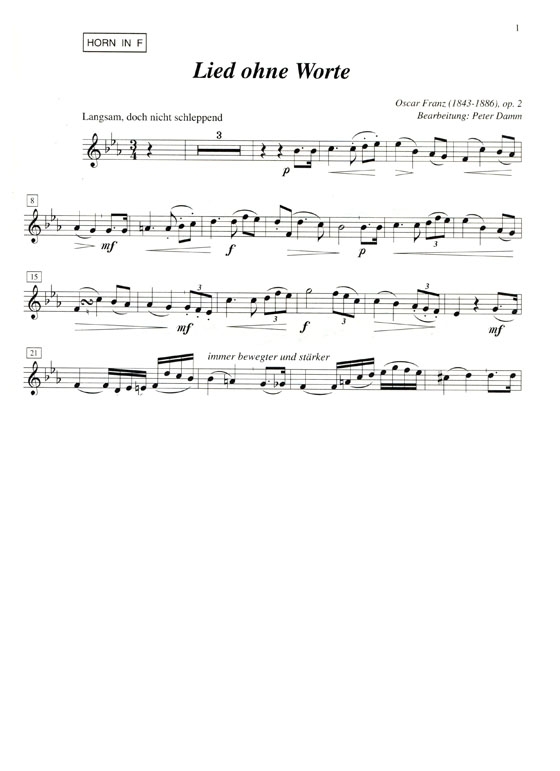 Peter Damm【Cornissimo】Zugaben für Horn und Klavier【3】