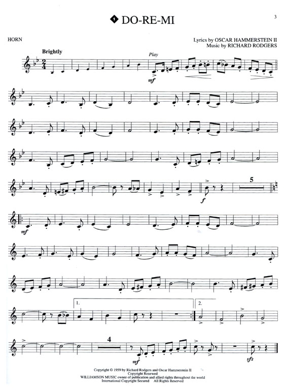 The Sound of Music【CD+樂譜】Instrumental Solos for Horn The Sound of Music【CD+樂譜】Instrumental Solos for Horn
