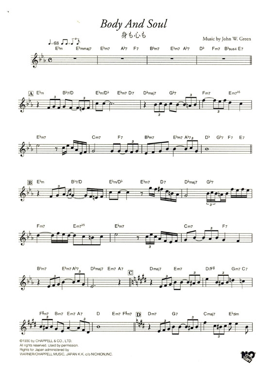 Tenor Saxophone Ad-lib. Variation Vol. 1 テナー・サックスアドリブ・ヴァリエーション １