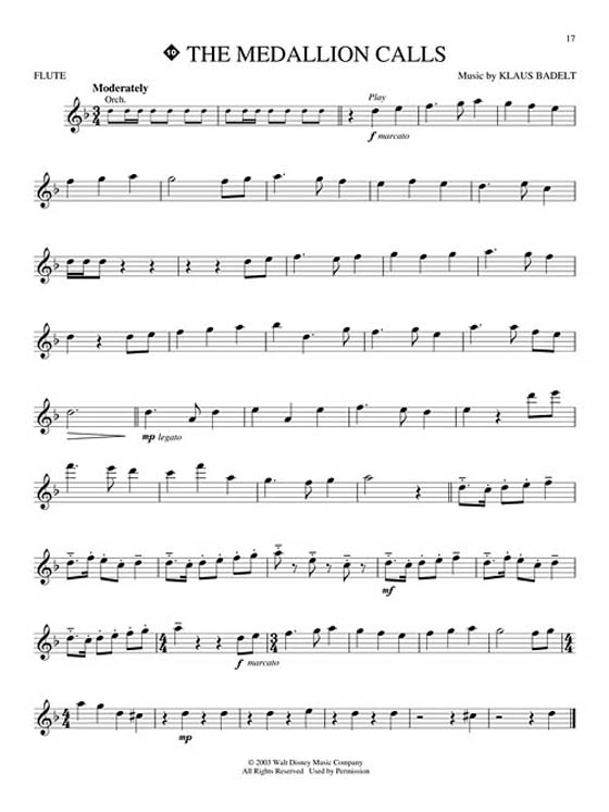 Pirates of the Caribbean【CD+樂譜】for Flute Pirates of the Caribbean【CD+樂譜】for Flute
