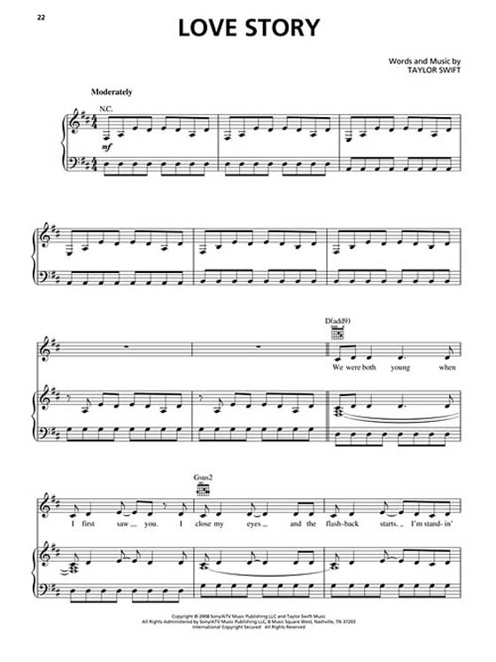 Taylor Swift Piano Play-Along【Volume 95】Piano/Vocal/Guitar‧CD